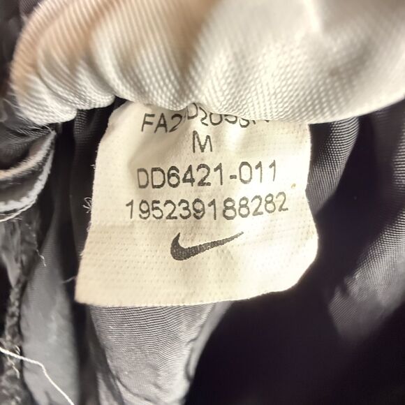 Nike Air Track Pants Purple Embroidered Logo Joggers, "Get Over Fear Heights" - Picture 9 of 9